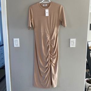 Tan dress